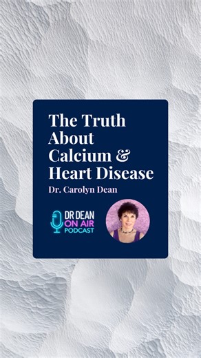 Most people are told their heart symptoms need more prescriptions, not more minerals. Calcium and magnesium work together to regulate every heartbeat. When calcium builds up and magnesium runs low, the result can be chest pain, high blood pressure, or arrhythmia. Magnesium is nature’s own calcium channel blocker, without the side effects. 💡 Learn more about natural heart support at DrCarolynDean.com/podcast or use the link in bio! #hearthealth #drdean #magnesiummiracle #totalbodyreset #cardiova