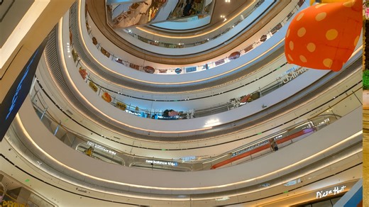 Walking Forest Mall Rooftop – China 4K