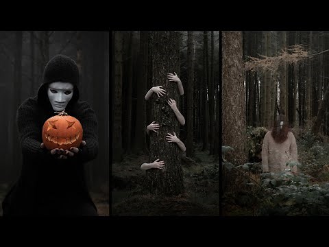 HALLOWEEN Horror Photoshoot Ideas BTS - Creative Photography