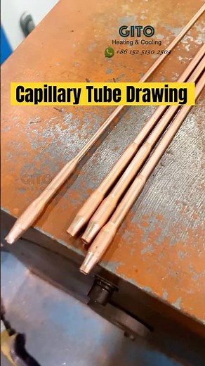 Refrigeration Capillary Tube Drawing Process