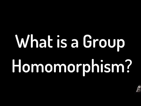 What is a Group Homomorphism? Definition and Example (Abstract Algebra)
