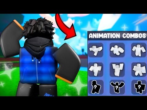 Using The *BEST* Animation Combos in (Roblox Bedwars)