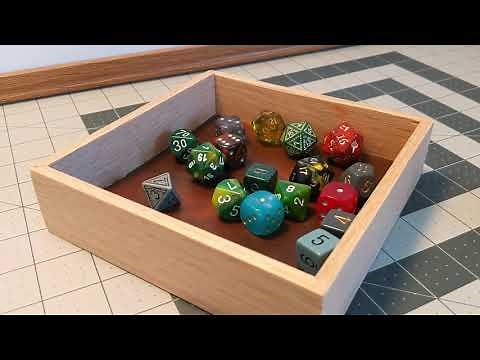 DIY Dice Tray with 6 Simple Tools