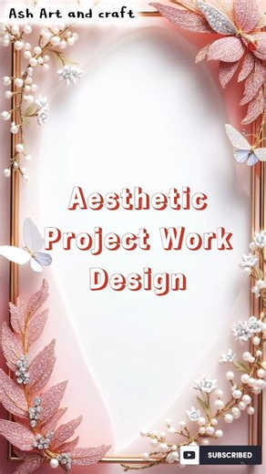 3 Easy BORDER DESIGNS/PROJECT WORK DESIGNS/CORNER AND SIDE BORDER DESIGN #artstudio #assignment