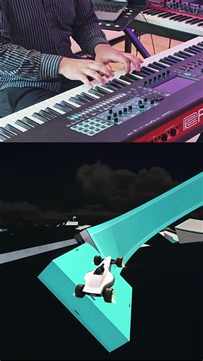 I synced a Racetrack to MUSIC!!
