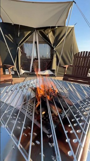 Springbar SKYLINER / Winnerwell Flat Fold Fire Pit XL