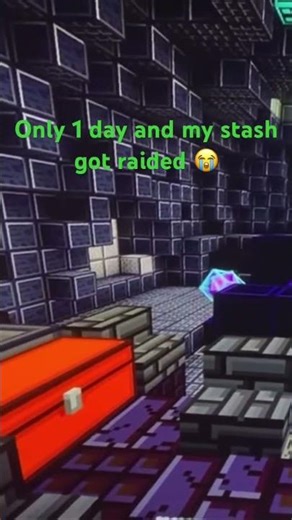 My stash raided #minecraft #gaming #sad #fyp #views #subscribe