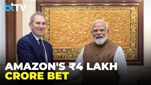 Amazon doubles down on India: Andy Jassy meets PM Modi, unveils $48 billion plan