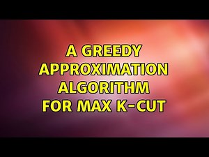 A greedy approximation algorithm for max k-cut