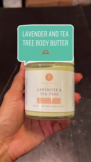 DIY Lavender and Tea Tree Body Butter for Eczema Relief