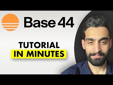 Base44 Ultimate Tutorial (With Real Examples & Demo)