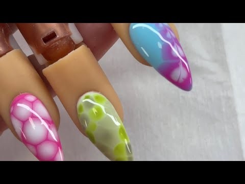 Beginner Nail Tutorial - Full Cover Nail Tips and Blooming Gels