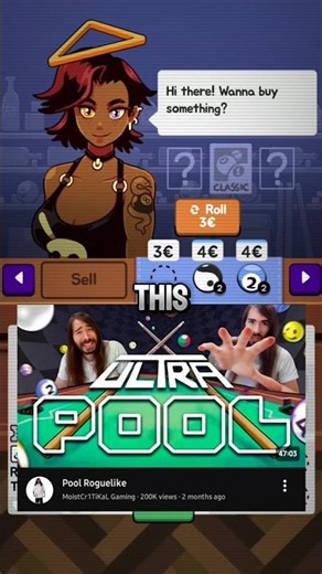 This Game is Literally Balatro But Pool... 🎱 #rougelike #ultrapool #balatro #indiegame ##gamestoplay