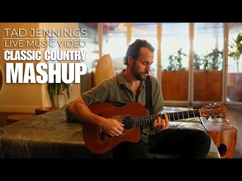 Country Roads × Wagon Wheel × Dixieland Delight (Live Acoustic MASHUP MUSIC VIDEO by Tad Jennings)