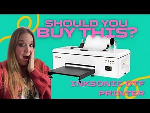 Best Home DTF Printer InkSonic DTF Printer Review Unboxing & Full Setup Guide R1390 DTF Printer C13