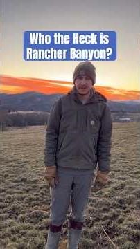 Uncovering Rancher Banyon's Surprising Past #cowboy #cattlefarmer #cattleranching