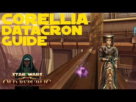 Corellia Datacrons - SWTOR Guide 2025
