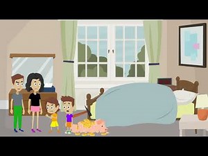 Mitchell breaks Janet's piggy bank ( READ DESCRIPTION )