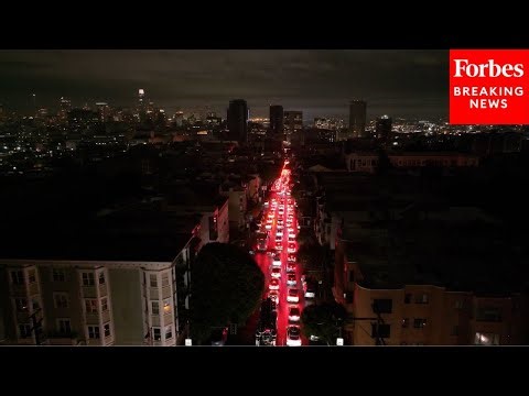 San Francisco Is Left In Stunning Blackout After Major Power Outage Leaves Thousands Without Power