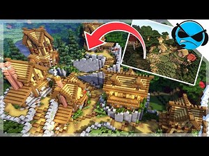 Minecraft Timelapse | Mountain Village Transformation