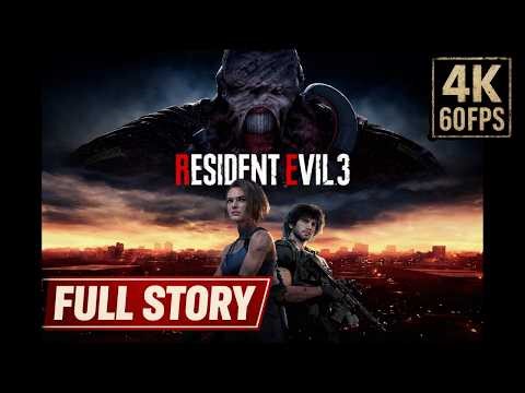 RESIDENT EVIL 3 REMAKE Full Gameplay Walkthrough No Commentary 4K 60FPS