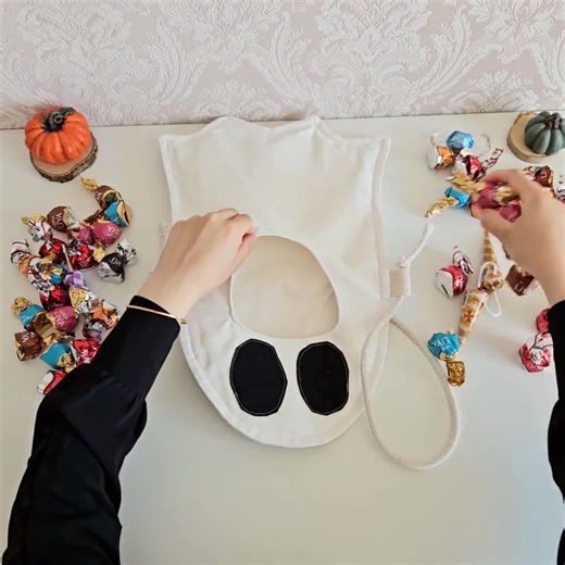 Halloween Ghost Bag Pattern, Trick-or-treat Bag, Ghost Neck Bag, Child Bag Sewing Pattern, Halloween Gift Bag, Digital Sewing Pattern - Etsy Australia