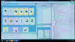 Rohde & Schwarz presented new eMTC and NB-IoT testing capabilities at the GSMA Mobile World Congress 2017 in Barcelona. With R&S®CMWcards, a graphical test script tool that runs on the established R&S®CMW500 wideband radio communication tester, users can create signaling and application test cases to verify eMTC and NB-IoT functionality of IoT devices. | Rohde & Schwarz
