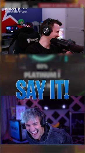 Ninja and DrLupo trolling each other in Fortnite. #Shorts