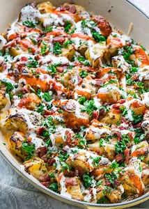 Cheesy Bacon Ranch Potatoes
