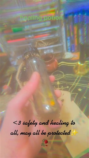 #potions #fairyacc #fairy #healingpotion #healingspell #jarspell this is my actual witchcraft account incase you were wondering @0_green_._wizard_0