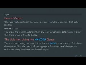 How to Display an Empty Row Instead of a Constant Column Value in SQL Queries
