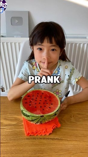 FUNNY Watermelon PRANK to SURPRISE your friends 😂