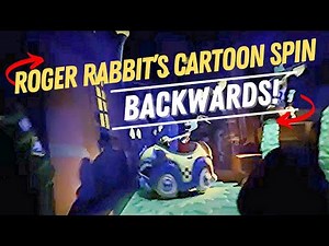 Roger Rabbit's Cartoon Spin Backwards - in Dinseyland!