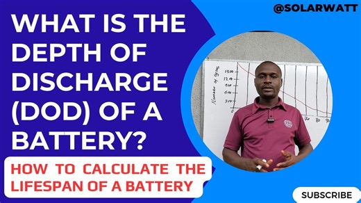15K views · 523 reactions | Depth of discharge (DOD) and how to calculate the Lifespan of a battery. #solarenergy #solarpanel #solarinstallation #solarpanels #SRK #NationalPastaDay #f80 #NyCc #fullmoonmagic #cnc #fullmoon #Saints #Guardians | Solarwatt NG | Facebook