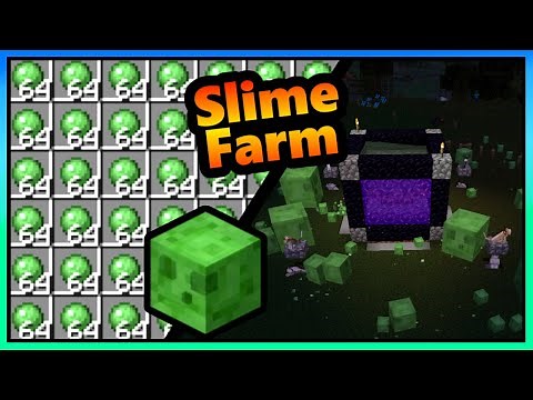 Minecraft Slime Farm | 6000+ Slime / Hour | 1.20 - 1.21+ (Ianxofour)