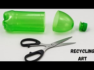 DIY The Beautiful Way To Transform Recycled PLASTIC BOTTLES Into Arts and Crafts!