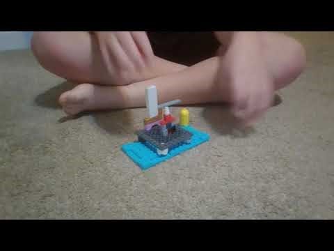 lego falcon heavy launch a space station