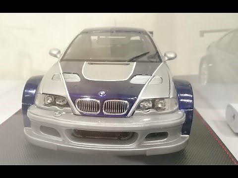 BMW M3 GTR 1/18 Need for Speed: Most Wanted Custom build unboxing