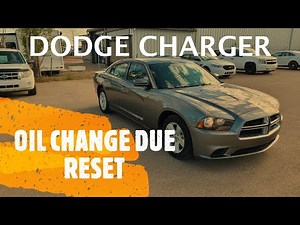 Dodge Charger - RESET / CLEAR Oil Change Due Message (2011-2015)