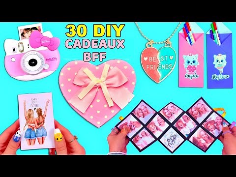 30 DIY - IDÉES DE CADEAUX POUR BFF