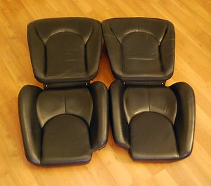 MERCEDES SL R129 LT/RH HEATED SEAT CUSHIONS