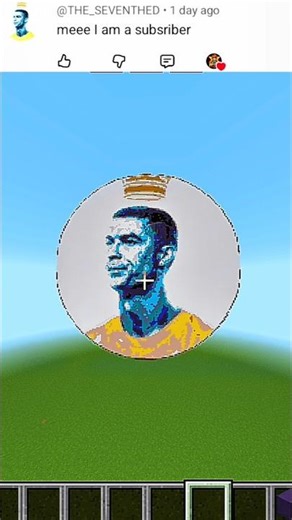 Minecraft Pixel Art Is Made from My Fans!minecraft pixel art, subscriber special, minecraft