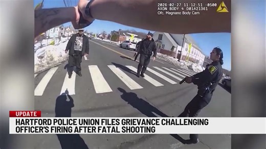 Hartford mayor defends decision to fire officer who fatally shot man after police union files grievance