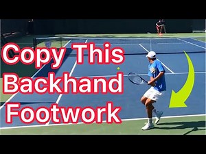 The Backhand Footwork That Helps You Rotate Your Hips (Tennis Footwork Explained)