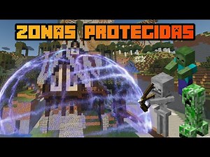 zonas protegidas con comandos para minecraft Java Edtion