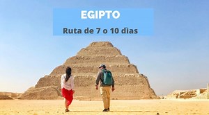Qué visitar en Egipto en 7 días: ruta de una semana   mapa