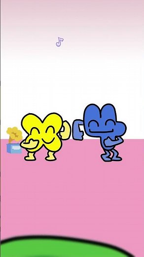 Four and X dance the Ol' Jitterbug #bfdi #tpot #bfb #osc #shorts