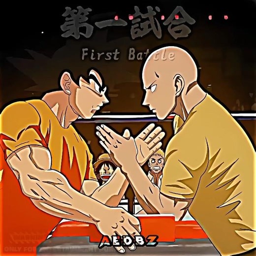 GOKU vs SAITAMA Arm Wrestling 💪🔥