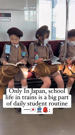 533K views · 11K reactions | In Japan, school life in trains is a big part of daily student routine : #tokyo #usa #japan | Tokyo japan TV | Facebook