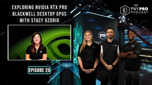 Exploring NVIDIA RTX PRO Blackwell Desktop GPUs with Stacy Ozorio | Episode 25 | Hussar Systems LLC | PNY